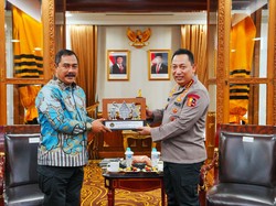 Kapolri Terima Audiensi Menteri Imipas, Koordinasi Penanganan Narkoba hingga TPPO