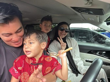 Paula Verhoeven dan Baim Wong Habiskan Waktu Bareng Kenzo & Kiano, Ini 5 Potret Kebersamaannya