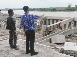 Terungkap Proyek Rp 40 M yang Ambruk di Bojonegoro Tak Izin BBWS