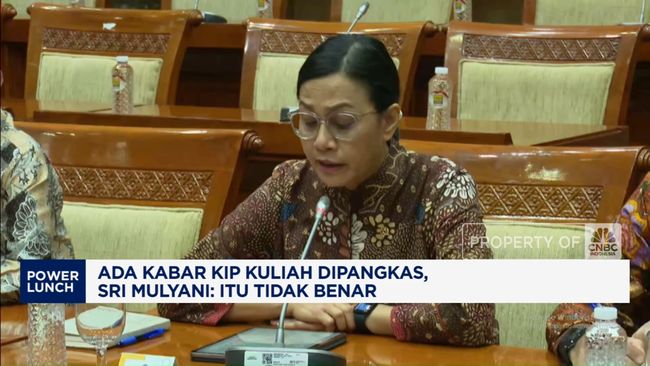 Sri Mulyani Jamin Efisiensi Tak Berimbas ke KIP, UKT & Honorer