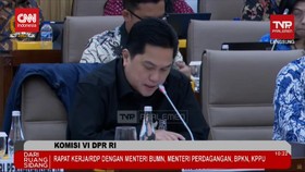 VIDEO: Erick Thohir Harap Anggaran Kementeriannya Tak Kurang Dari 215M
