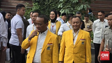 Bahlil dan Rombongan Petinggi Golkar Menghadap Prabowo di Istana
