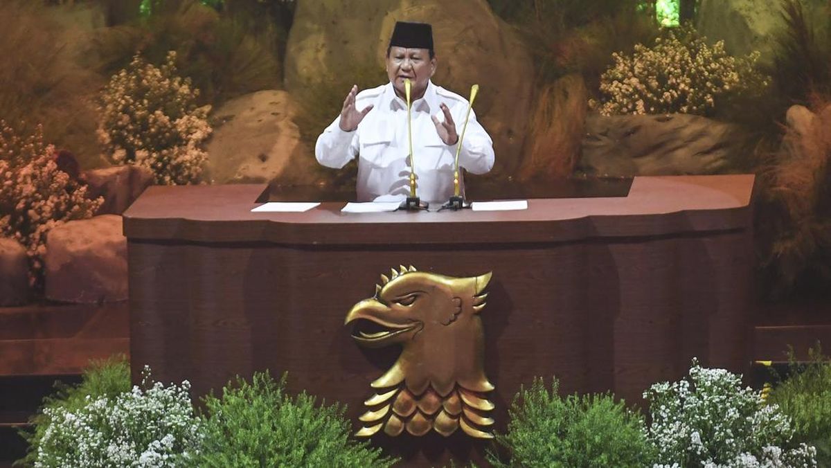 Seluruh Parpol Hadir di HUT Gerindra, Termasuk Baju Merah