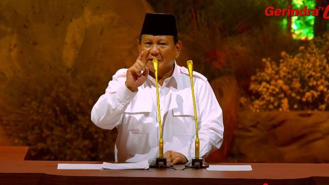 Presiden Prabowo Subianto blak-blakan memastikan pemangkasan anggaran negara akan berlanjut terus. Targetnya, anggaran Rp750 triliun akan dipangkas.