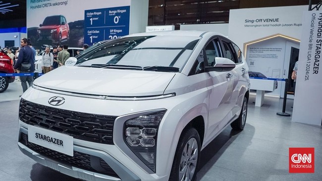 Hyundai Stargazer masuk dalam daftar 10 besar mobil terlaris bulan lalu dengan membukukan penjualan 1.854 unit sepanjang Januari 2025.