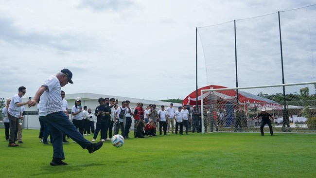 Timnas Indonesia disebut sudah bisa menjalani latihan di Pusat Pelatihan PSSI Ibu Kota Nusantara (IKN).