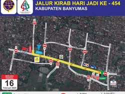 Ada Kirab HUT Banyumas Besok, 11 Ruas Jalan Ditutup
