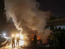 Kendaraan Dibakar Massa Hizbullah, Tentara Penjaga Perdamaian PBB Terluka