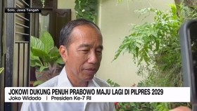 VIDEO: Jokowi Dukung Penuh Prabowo Maju Lagi di Pilpres 2029