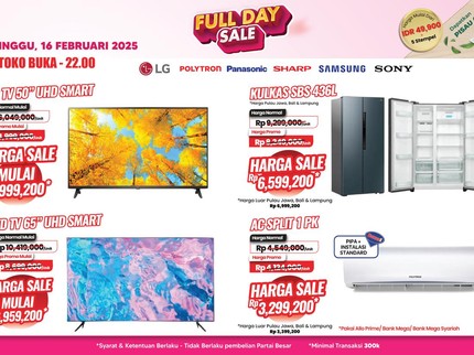 Dapatkan Diskon LED TV 50