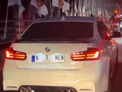 Pengemudi BMW Nopol N 3 NEN Diminta Ganti Plat Usai Ditilang
