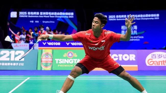 Andalan Indonesia pada nomor tunggal putra, Alwi Farhan, akan melawan Viktor Axelsen dalam babak 16 besar German Open 2025, Kamis (27/2).