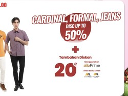 Diskon Gede-gedean Pakaian Pria, Cuma di Transmart Full Day Sale