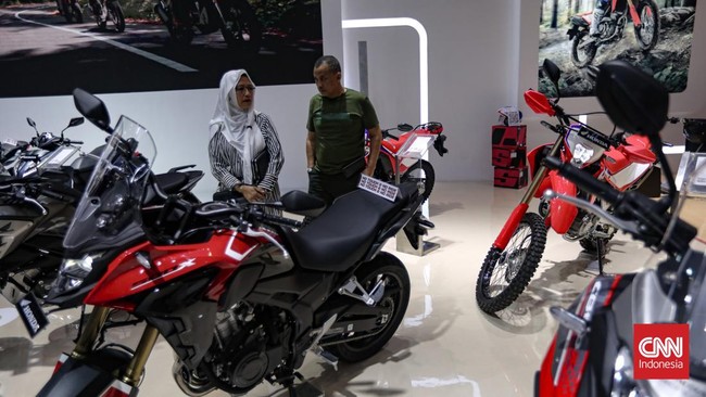 FOTO: Honda Pamer Sederet Motor, Ada Dua Motor Listrik Konsep