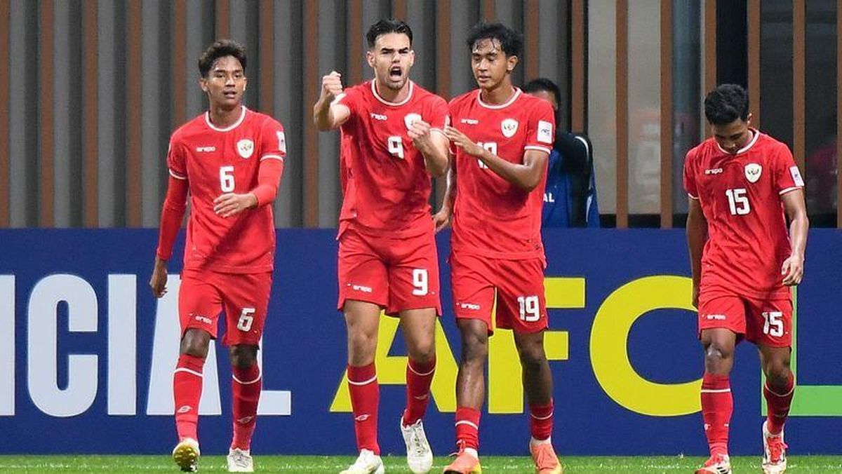 FOTO: Timnas Indonesia U-20 Telan Kekalahan dari Uzbekistan