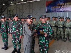 910 Prajurit TNI Gelar Latihan Perkasa Bravo di Lanud Iswahjudi