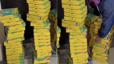 Rayakan Valentine, Wanita Kirim 100 Piza ke Rumah Mantan buat Balas Dendam