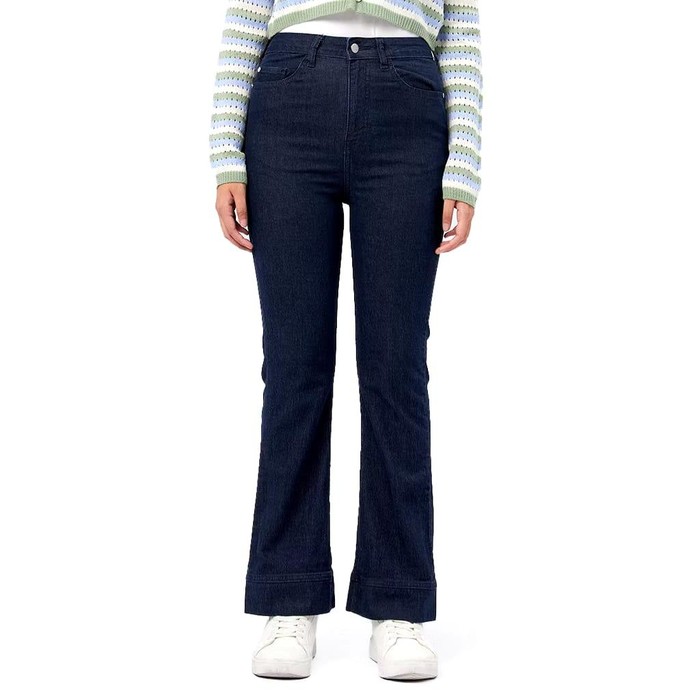 COLORBOX High Waist Flared Denim Pants