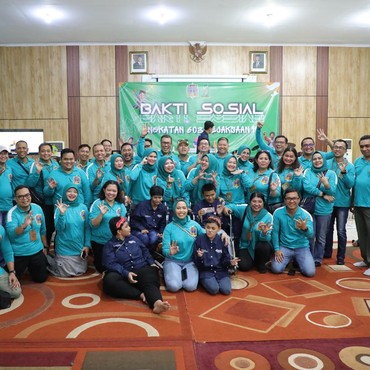 IKA 603 Kejaksaan Agung Gelar Bakti Sosial di Kampung Anak Negeri Kali Judan