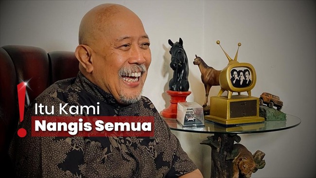 Indro Terharu Kenang Momen Anak Bungsu Dono Bangga dengan Warkop