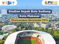 6 Rencana Proyek Stadion Sudiang Makassar Rp 649 M Dibangun Standar FIFA