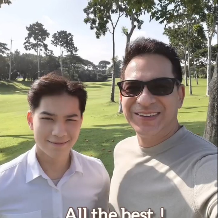 <p>Ari Wibowo mengaku bangga dengan pencapaian karier sang putra. Selain jago di dunia modeling, menurut Ari, putranya itu juga membanggakan karena bisa menyisihkan pendapatannya untuk investasi saham. "<em>So proud of you, son</em>. Belajar mandiri, cari uang utk investasi saham.. Pinter kamu!" tulis Ari di Instagram. (Foto: Instagram @ariwibowo_official)</p>