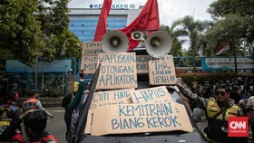 Massa Aksi Ojol Sebut Ada Ancaman dari Aplikator Jika Ikut Demo
