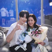 Bakalan Rindu, Simak Momen Manis Han Ji Min dan Lee Jun Hyuk di Lokasi Syuting Drama Love Scout