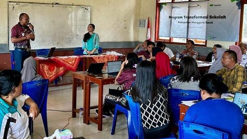 Demi meningkatkan kualitas pendidikan di daerah tertinggal, terdepan, dan terluar (3T)
