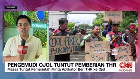 VIDEO: Unjuk Rasa Ojol Selesai, Tuntut Aplikator Berikan THR