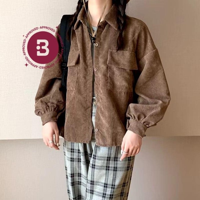Yuruma Kemeja Korduroi