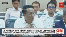 VIDEO: 19 Ribu Napi Akan Terima Amnesti Sebelum Lebaran 2025