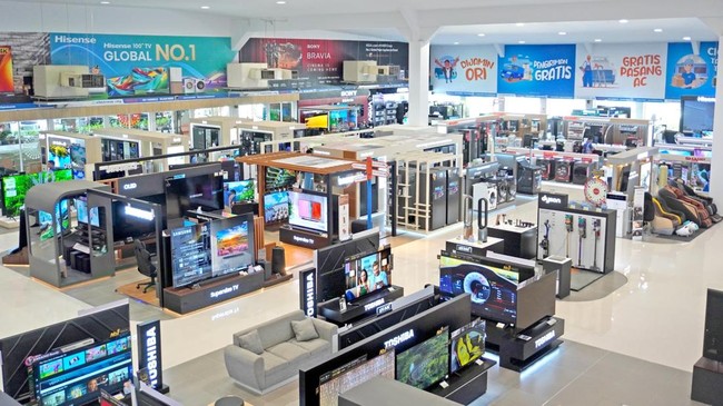 Promo spesial "Art of Gifting" bertema "Love, Laugh, Shop" diadakan serentak di seluruh toko Electronic City se-Indonesia pada 8-20 Februari 2025.