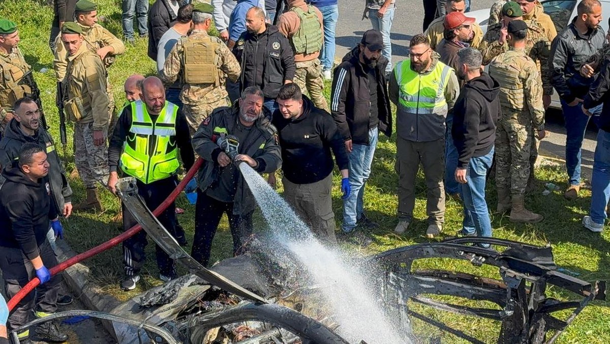 FOTO: Gencatan Senjata Terusik, Israel Bunuh Komandan Hamas di Lebanon