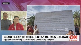 VIDEO: Gladi Pelantikan Serentak Kepala Daerah
