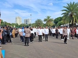 481 Kepala Daerah Terpilih Kumpul di Monas, Gladi Bersih Jelang Pelantikan