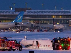 Kronologi Kecelakaan Pesawat Delta Air Lines di Bandara Pearson Toronto