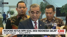 VIDEO: Respons Ketua MPR Soal Aksi Indonesia Gelap