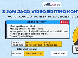 Belajar Bikin Konten Viral dan Cuan dalam 2 Jam Bareng Video Editor detikcom
