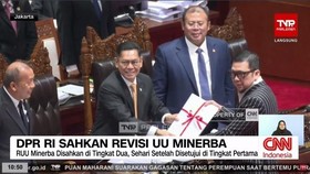 VIDEO: DPR RI Sahkan Revisi UU Minerba