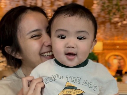 Clairine Clay Bagikan Senyum Manis Sang Putra Elio, Intip 7 Potret Gemasnya
