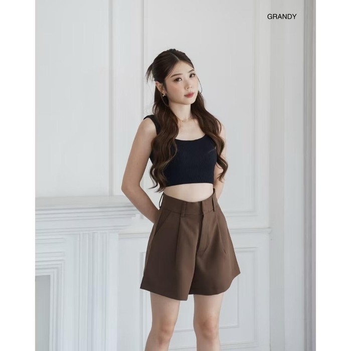 GRANDY Jiwoo Shorts (Coffee)