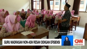 VIDEO: Guru Madrasah Non-ASN Resah dengan Efisiensi