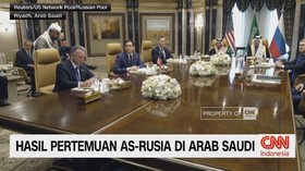 VIDEO: Hasil Pertemuan AS-Rusia di Arab Saudi