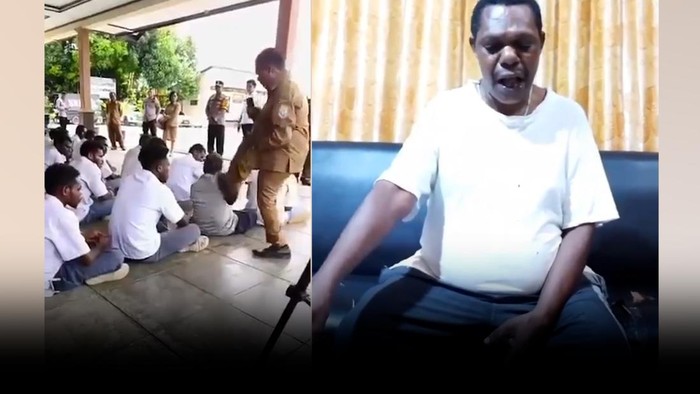 Viral di Medsos! ASN Diduga Tendang Pelajar di Papua yang Demo Tolak MBG, Ini Kronologinya