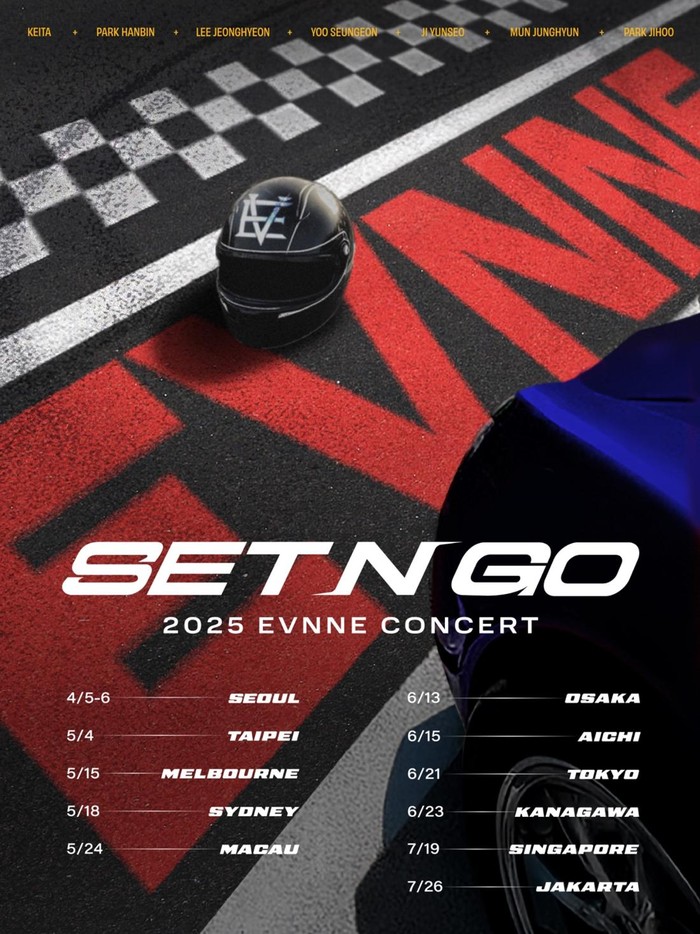 Jadwal konser EVNNE/ Foto: x.com/EVNNE_official