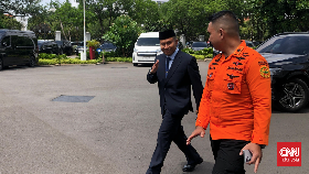 Marsda M Syafii Tiba di Istana Jelang Pelantikan Pejabat