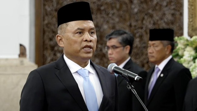 Prabowo resmi melantik Letjen TNI (Purn) Nugroho Sulistyo menjadi Kepala Badan Siber dan Sandi Negara (BSSN).
