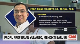 VIDEO: Profil Prof Brian Yuliarto, Mendikti Baru RI