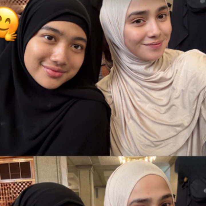 <p>Artis cantik Syifa Hadju tengah menjalankan ibadah umrah, Bunda. Tidak hanya sendiri, aktris kelahiran 13 Juli 2000 itu turut mengajak serta keluarga besarnya. (Foto: Instagram: @syifahadju)</p>